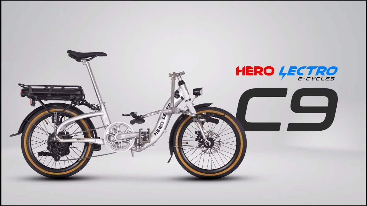 Hero Foldable Electric Cycle